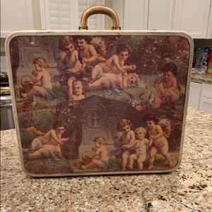 1930s vintage American Voyage suitcase